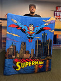 Detroit Superman Blanket